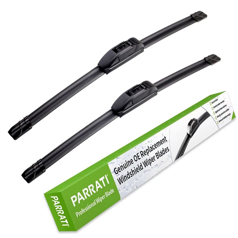 PARRATI OEM QUALITY 26" + 14" PARRATI Premium All-Season Windshield Wiper Blades (Set of 2) - Image 1